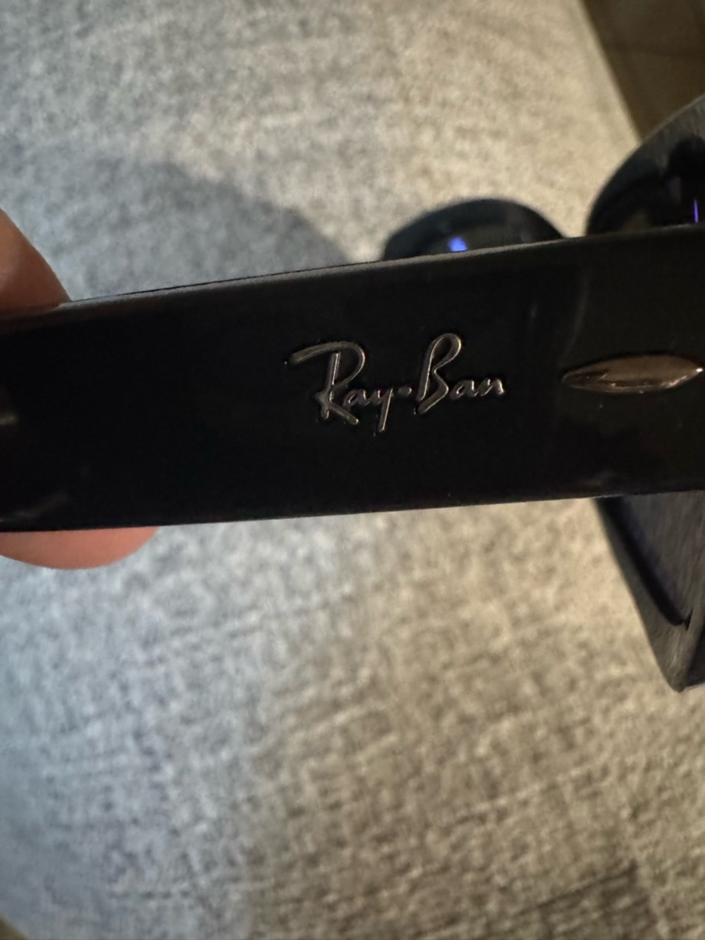 Ray-Ban Women's Jackie O Black Sunglasses - Picture 3 of 4